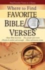 Image for Where to Find Favorite Bible Verses