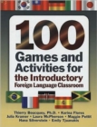 Image for 100 Games and Activities for the Introductory Foreign Language Classroom