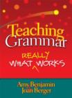 Image for Teaching Grammar : What Really Works