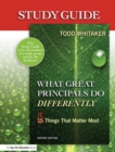 Image for Study guide [for] what great principals do differently, eighteen things that matter most, second edition