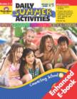 Image for Daily Summer Activities, Moving from 2nd to 3rd Grade.
