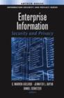 Image for Enterprise Information Security and Privacy