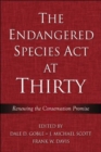 Image for The Endangered Species Act at Thirty