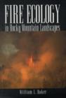 Image for Fire Ecology in Rocky Mountain Landscapes