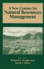 Image for A new century for natural resources management