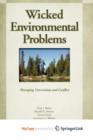 Image for Wicked Environmental Problems