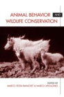 Image for Animal behavior and wildlife conservation