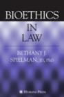 Image for Bioethics in law