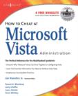 Image for How to Cheat at Microsoft Vista Administration