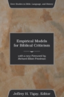 Image for Empirical Models for Biblical Criticism