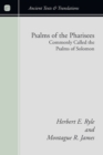 Image for Psalms of the Pharisees, Commonly Called the Psalms of Solomon