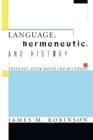 Image for Language, Hermeneutic, and History