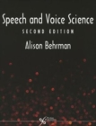 Image for Speech and voice science