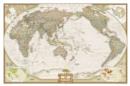 Image for World Executive, Pacific Centered, Enlarged Flat : Wall Maps World