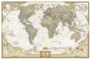 Image for World Executive, Poster Size Flat : Wall Maps World