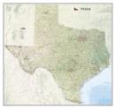 Image for Texas Flat : Wall Maps U.S.