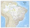 Image for Brazil Classic Flat : Wall Maps Countries &amp; Regions