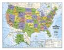 Image for Kids Political USA Education (grades 4-12) Flat : Wall Maps Education