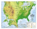 Image for Kids Physical USA Education (Grades 4-12) Flat : Wall Maps Education