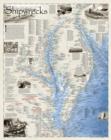 Image for Shipwrecks Of Delmarva Flat : Wall Maps History &amp; Nature