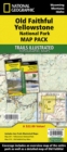 Image for Old Faithful, Yellowstone, Map Pack Bundle : Trails Illustrated National Parks