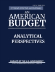 Image for Analytical Perspectives, Budget of the United States, Fiscal Year 2019 : Efficient, Effective, Accountable An American Budget