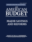 Image for Major Savings and Reforms, Budget of the United States, Fiscal Year 2019