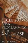 Image for Excel 2007 VBA Programming with XML and ASP