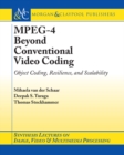 Image for MPEG-4, beyond conventional video coding: object coding, resilience, and scalability