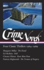 Image for Crime Novels: Four Classic Thrillers 1964-1969 (LOA #371)