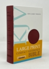 Image for KJV Large Print Compact Reference Bible (Bonded Leather, Burgundy, Red Letter)