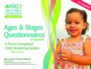 Image for Ages &amp; Stages Questionnaires® (ASQ®-3): Questionnaires (Spanish) : A Parent-Completed Child Monitoring System