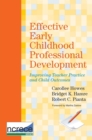 Image for Effective Early Childhood Professional Development