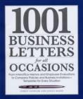 Image for 1001 Business Letters for All Occasions