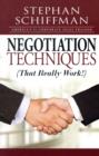 Image for Negotiation Techniques (That Really Work!)