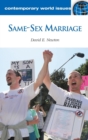 Image for Same-Sex Marriage : A Reference Handbook