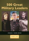 Image for 500 great military leaders