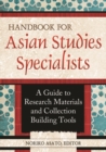 Image for Handbook for Asian Studies Specialists