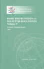 Image for WTO Basic Instruments &amp; Selected Documents (WTO BISD)