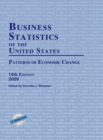 Image for Business Statistics of the United States 2009: Patterns of Economic Change