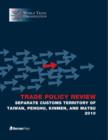 Image for Trade Policy Review - Separate Customs Territory of Taiwan, Penghu, Kinmen, and Matsu 2010