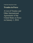 Image for List of treaties in force  : as of January 1, 2016