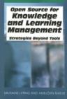 Image for Open source for knowledge and learning management  : strategies beyond tools