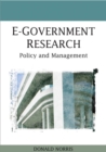 Image for E-government research  : policy and management
