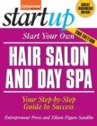 Image for Start your own hair salon and day spa  : your step-by-step guide to success