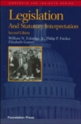 Image for Legislation and Statutory Interpretation