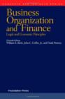 Image for Business Organization and Finance, Legal and Economic Principles