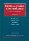 Image for Cases and Materials on Criminal Justice Administration