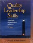 Image for Quality Leadership : Standards of Leadership Behavior