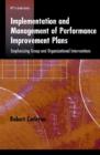 Image for Implementation and Management of Performance Improvement Plans